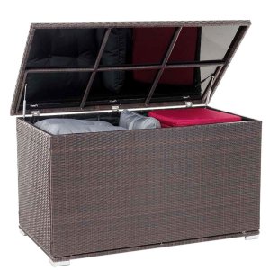 Luxus Rattan Auflagenbox Kissentruhe 685L